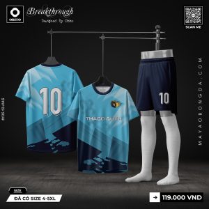 Top Mẫu Set Đá Bóng Nam Màu Xanh YA Mát Mắt Chỉ Có Tại Obito Sport