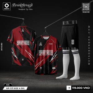 Trang Phục Thi Đấu Màu Đỏ Cực Chất Tại Obito Sport