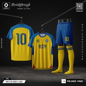 Áo Đá Banh Thiết Kế Màu Vàng Độc Lạ Tại Obito Sport Siêu Rẻ
