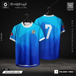 Full Áo Đá Bóng Màu Xanh Ya Độc-Lạ-Chất