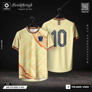 Đỉnh Nóc Mẫu Áo Đấu Màu Kem Thiết Kế Mới Nhất Tại Shop