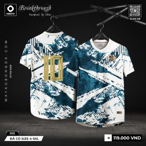 Đỉnh Nóc Mẫu Áo Đấu Màu Trắng Thiết Kế Mới Nhất Tại Shop