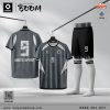 Bộ Quần Áo Bóng Đá Obito Sport Boom Xám Đậm