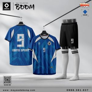 Áo bóng đá OBITO Boom Xanh Dương Đậm - Đẳng cấp và tiện dụng cho mọi sân chơi