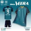 Áo bóng đá Obito Veera - Xanh Lý Năng Động