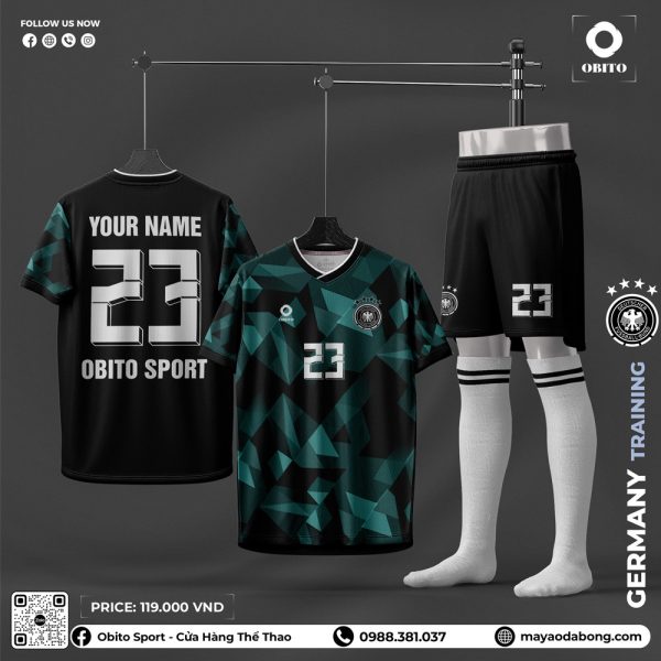 Germany Training Obito Sport - Màu Đen