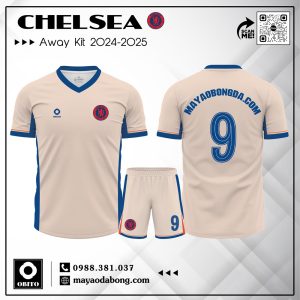 Áo đấu Chelsea Away Kit 2024–2025 - Cam nhạt thanh lịch và khác biệt