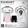 Áo Đá Banh Fulham Sân Nhà 2024-2025 Màu Trắng