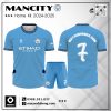 Áo Đá Bóng Manchester City Sân Nhà 2024-2025 - Xanh Da Trời