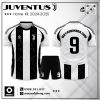 Áo Đấu Juventus Home Kit 2024-2025 Màu Đen Trắng