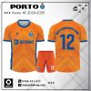 Áo Đấu Sân Khách Porto 2024–2025 Màu Cam Nổi Bật