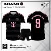 Áo Đấu Sân Khách Miami 2024–2025 – Đen Hồng Cá Tính