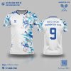 Áo Cầu Lông OBITO SPORT Trắng Xanh Năng Động