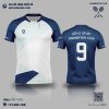 Áo Cầu Lông Thiết Kế Tím Than Năng Động - Mã 11-1