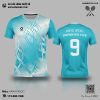 Áo Cầu Lông OBITO SPORT Xanh Ngọc Chuyển Sắc Hiện Đại
