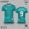 Áo cầu lông OBITO SPORT xanh Real – Năng động, thời trang cho vận động viên hiện đại