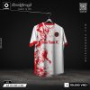 Áo đá bóng Thiên Thành FC Trắng Đỏ - Mẫu Breakthrough