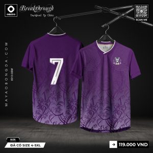 Áo Đấu Breakthrough Tím Gradient - Sang trọng & Năng động