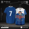 Áo Thể Thao Thiết Kế Xanh Dương Đậm - Tiger Cá Tính
