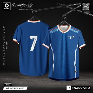 Áo Bóng Đá OBITO Xanh Dương Đậm - Mã #815OBM