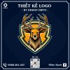 Logo Bóng Đá Màu Cam Vàng – Thiết Kế Chuyên Nghiệp Từ Obito Design
