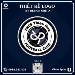 Logo Bóng Đá Xanh Navy - Thiết Kế Chuyên Nghiệp và Mạnh Mẽ