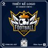 Logo Bóng Đá Xanh Navy Đậm - Thiết Kế Vector Chuyên Nghiệp Tôn Vinh Sức Mạnh & Đẳng Cấp