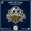 Logo Bóng Đá Xanh Đậm - Thiết Kế Vector Chuyên Nghiệp