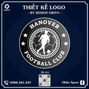 Logo Bóng Đá Xanh Đậm - Thiết Kế Độc Quyền Obito Design