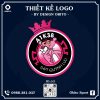 Logo Bóng Đá 53 - Tông Hồng Cá Tính, Đậm Chất Phá Cách