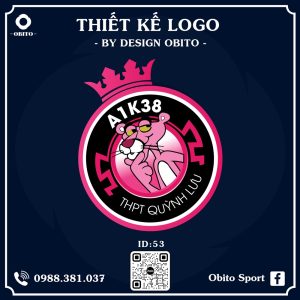 Logo Bóng Đá 53 - Tông Hồng Cá Tính, Đậm Chất Phá Cách
