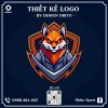 Logo Bóng Đá Obito Cam Đỏ Năng Động