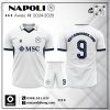 Áo Bóng Đá Napoli Trắng - Away Kit 2024/2025