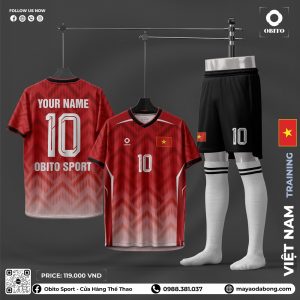 Quần Áo Bóng Đá Đội Tuyển Việt Nam Màu Đỏ – Tự Hào Dân Tộc