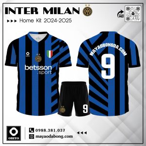 Quần Áo Đá Banh Inter Milan Sân Nhà 2024-2025 - Xanh Đen