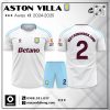 Áo đấu Aston Villa sân khách 2024-2025 - Trắng thanh lịch