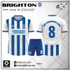 Áo Đá Bóng Brighton Sân Nhà 2024-2025 - Xanh Biển Truyền Thống