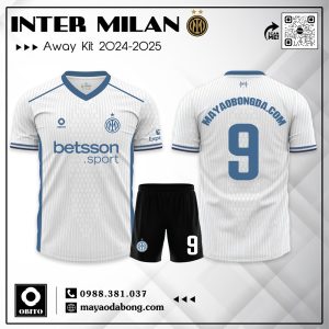 Áo Inter Milan Away 2024-2025 Trắng - Mẫu Sân Khách Thanh Lịch Và Đẳng Cấp