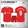 Quần Áo Bóng Đá Liverpool Home 2024–2025 Đỏ Đô