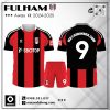 Áo Đấu Fulham 2024-2025 Sân Khách - Đỏ Đen Truyền Thống