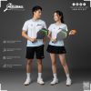 Áo Quần Pickleball Trắng Xanh Năng Động – Thiết Kế Thể Thao Siêu Mát