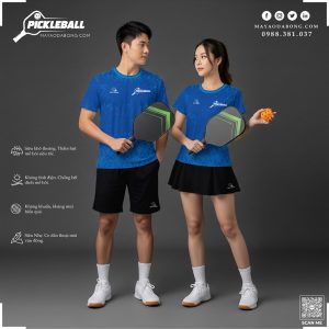 Đồng Phục Pickleball Xanh Dương Năng Động - Thiết Kế Hiện Đại