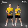 Áo Pickleball Vàng Tươi Splash Art Năng Động